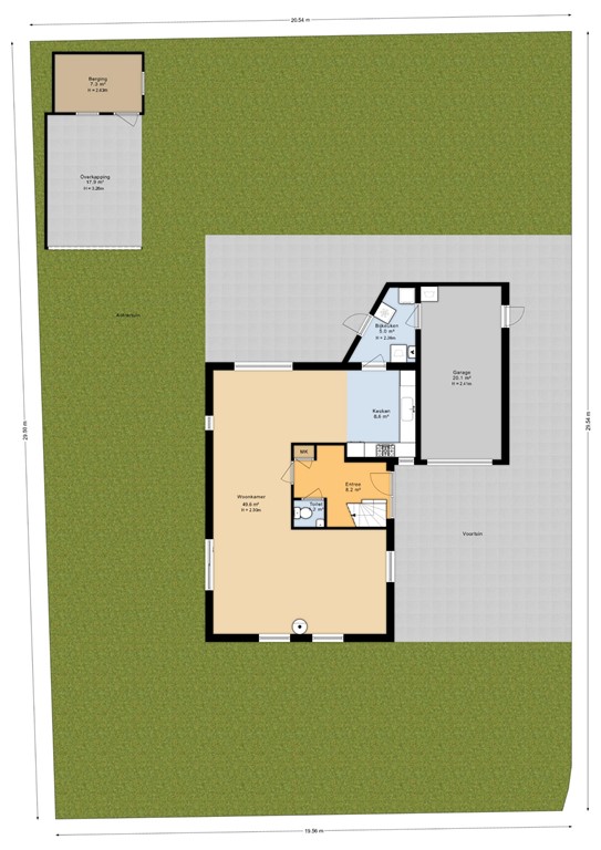 mediumsize floorplan